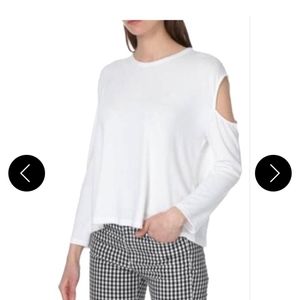 Rag & bone cold shoulder tee